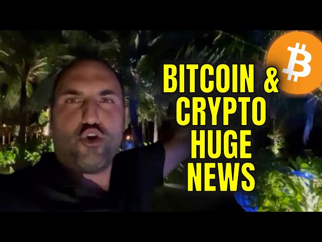 THIS IS HUGE NEWS FOR #BITCOIN &amp; #CRYPTO